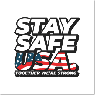 Stay Safe USA. Posters and Art